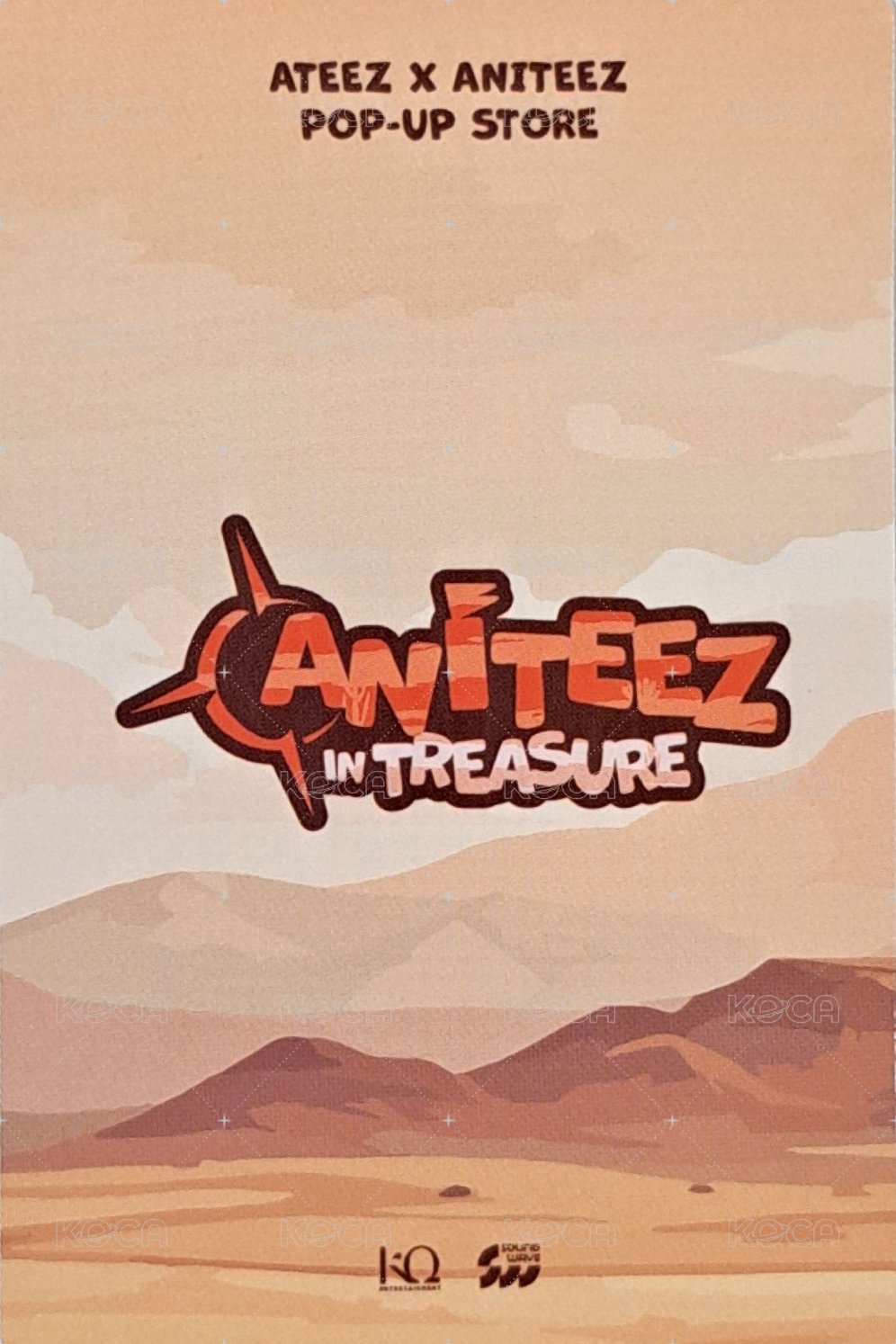 ANITEEZ IN TREASURE 滿額卡 10萬滿額 背面