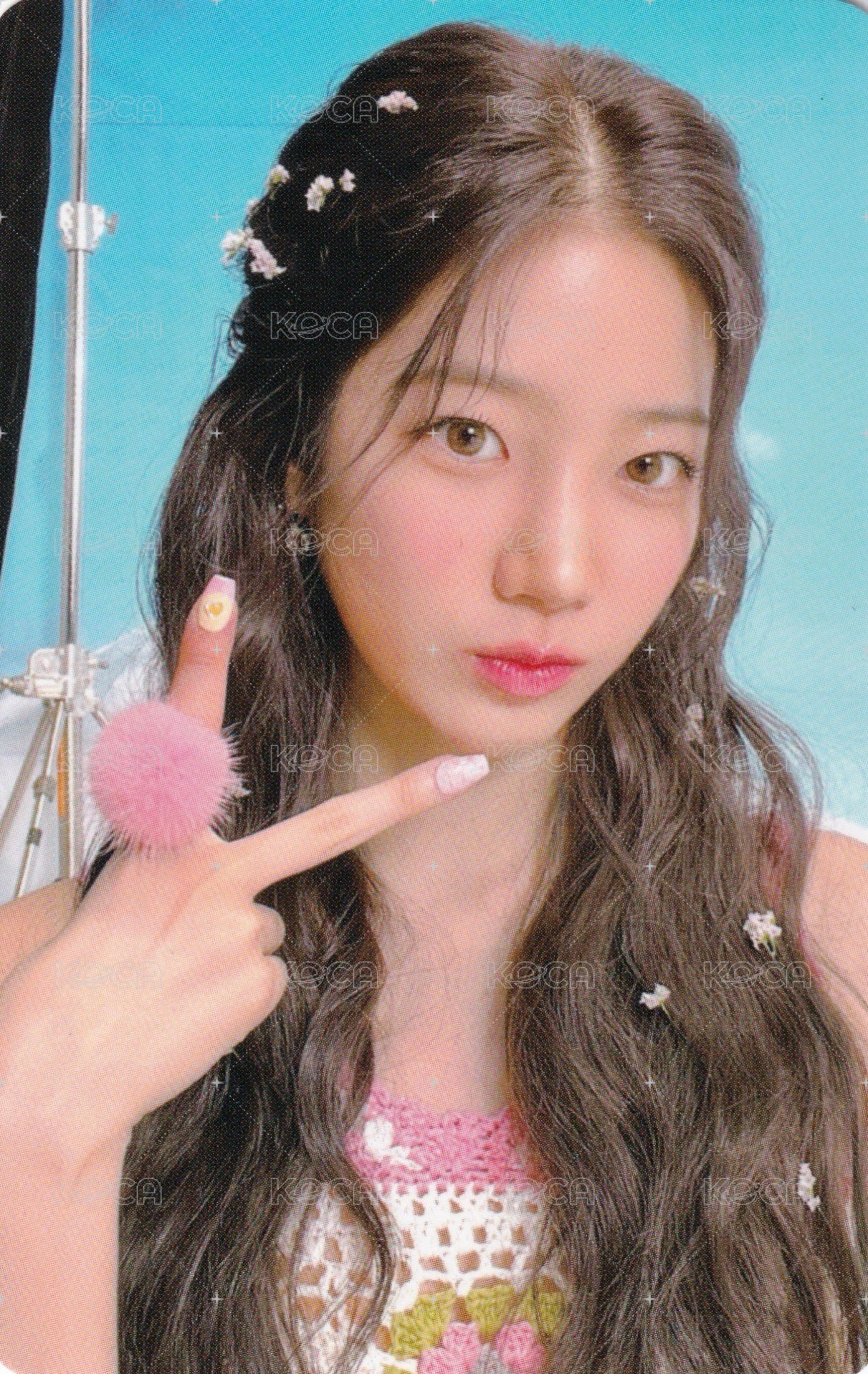 迷二 k4 簽售卡  正面