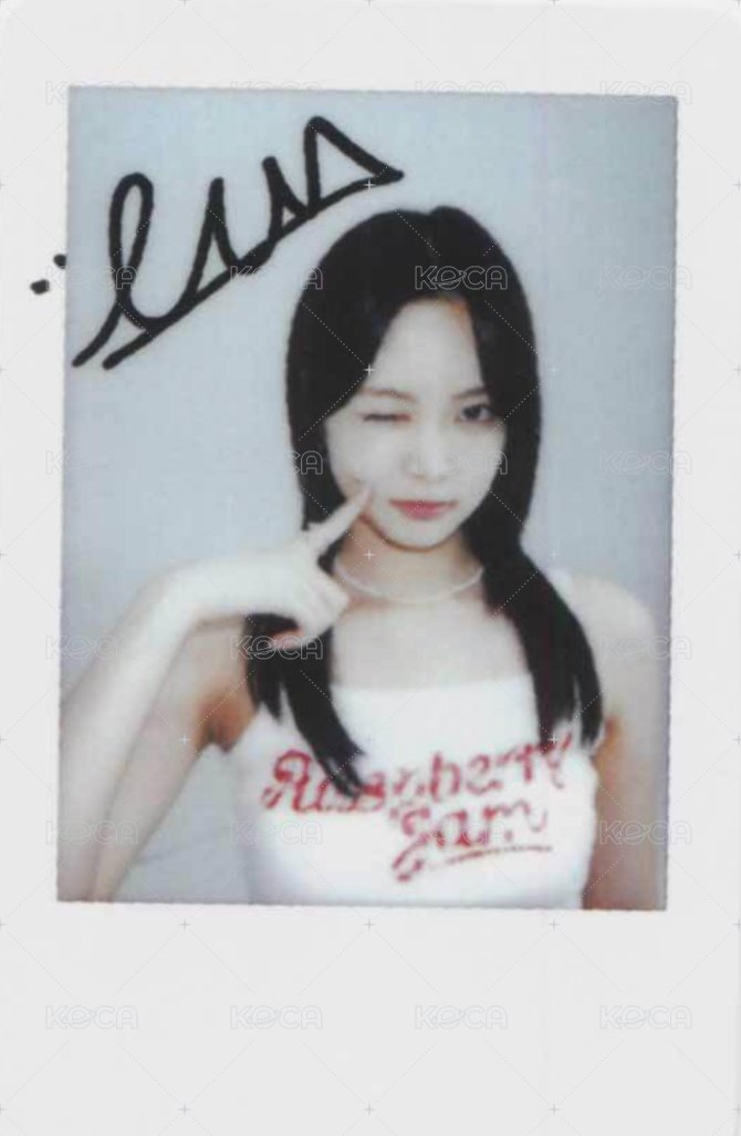 CRAZY wm 幸運卡 拍立得 正面