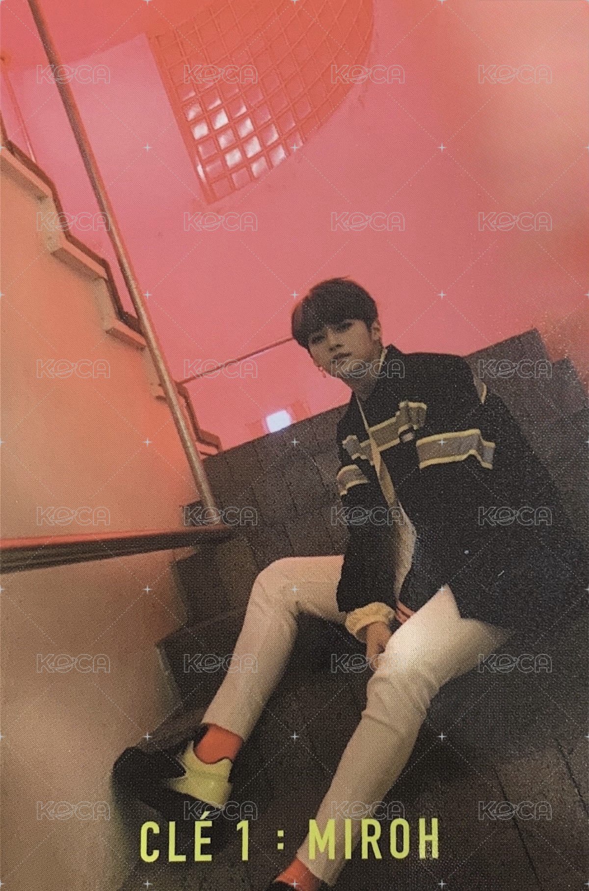 Clé 1 : MIROH 專輯卡 MIROH logo ver. 正面