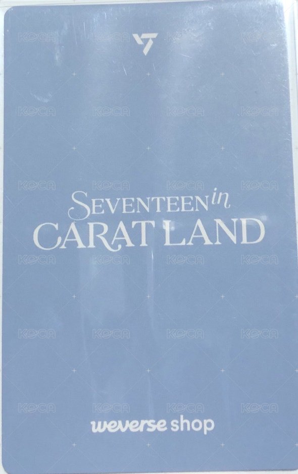 24’克拉島 wvs 回憶錄 vod 特典卡  背面