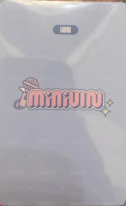 minidle 2.0 周邊卡 妮娃娃卡 背面