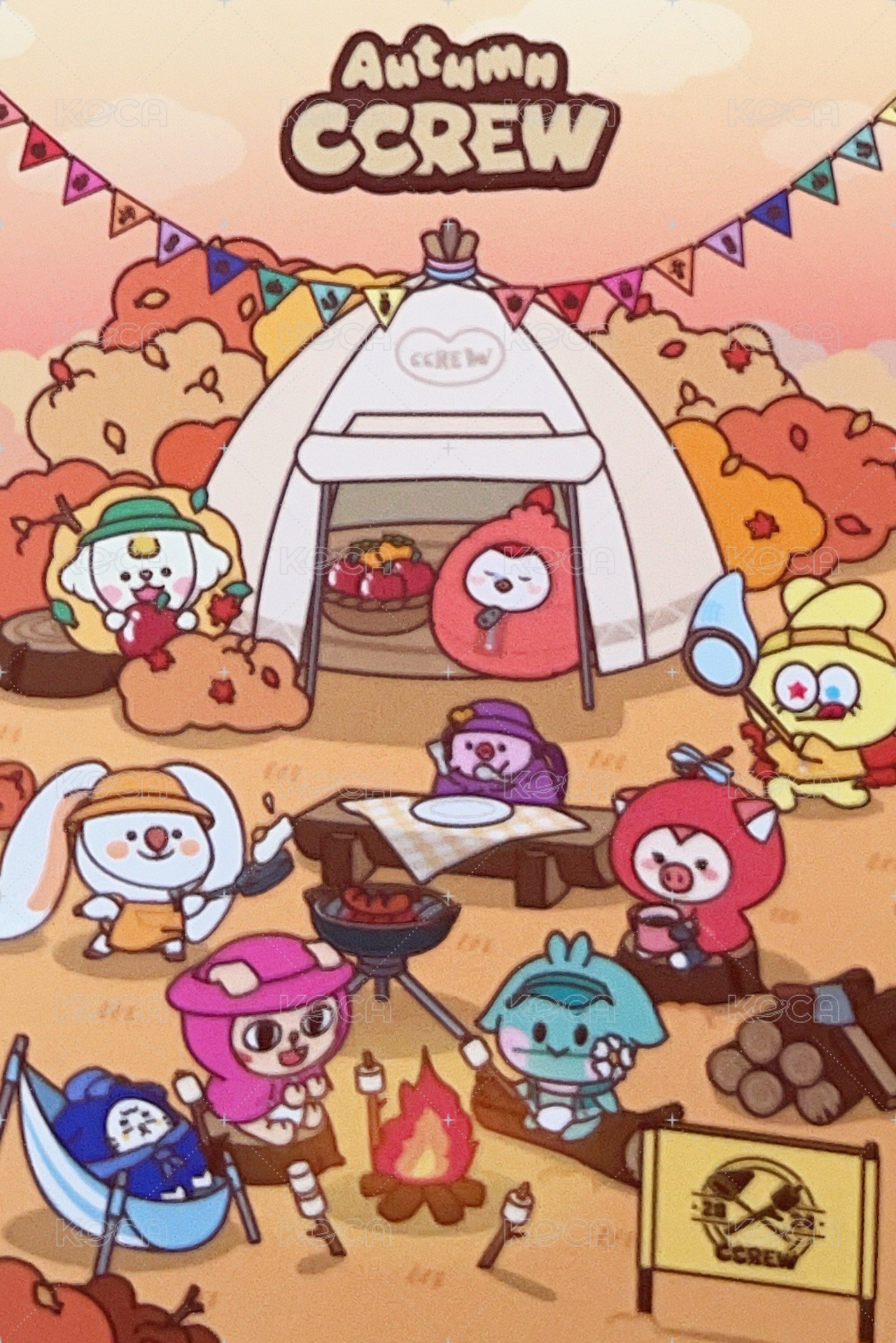 AUTUMN CCREW 滿額卡  背面