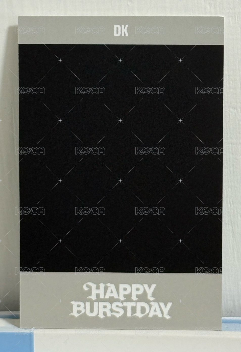 10週年 周邊卡 十週年吊飾卡 背面