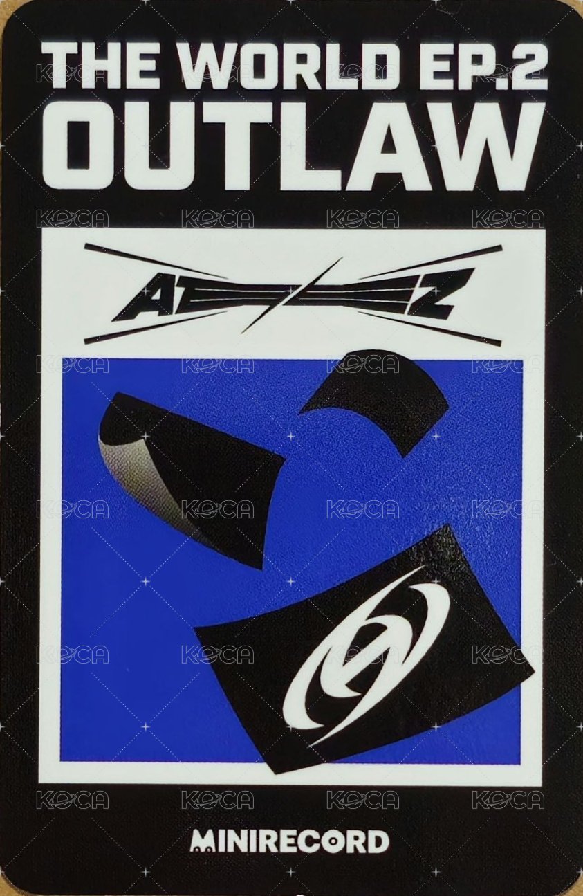 Outlaw MINIRECORD 2.0 簽售卡  背面