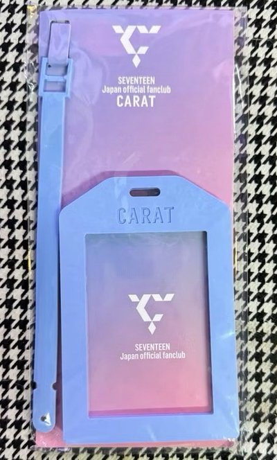 【現貨全新未拆】sventeen carat 日本 fc 會員禮 行李吊牌 行李箱 克拉 卡套 勝哲淨漢知秀俊輝順榮圓佑