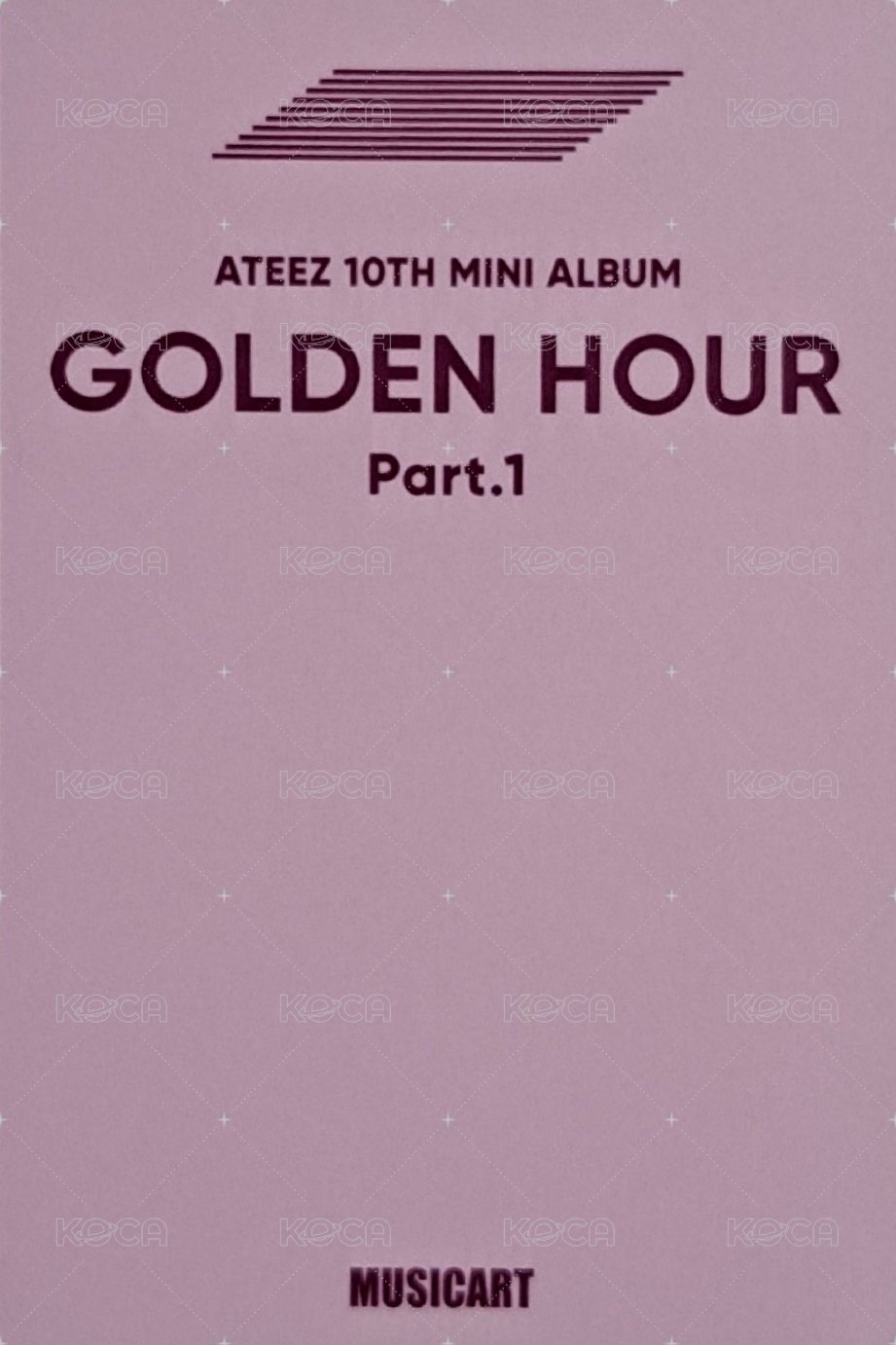 GH1 ma 幸運卡  背面