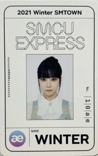 21SMCU 專輯卡 smcu2021冬專 團封id冬