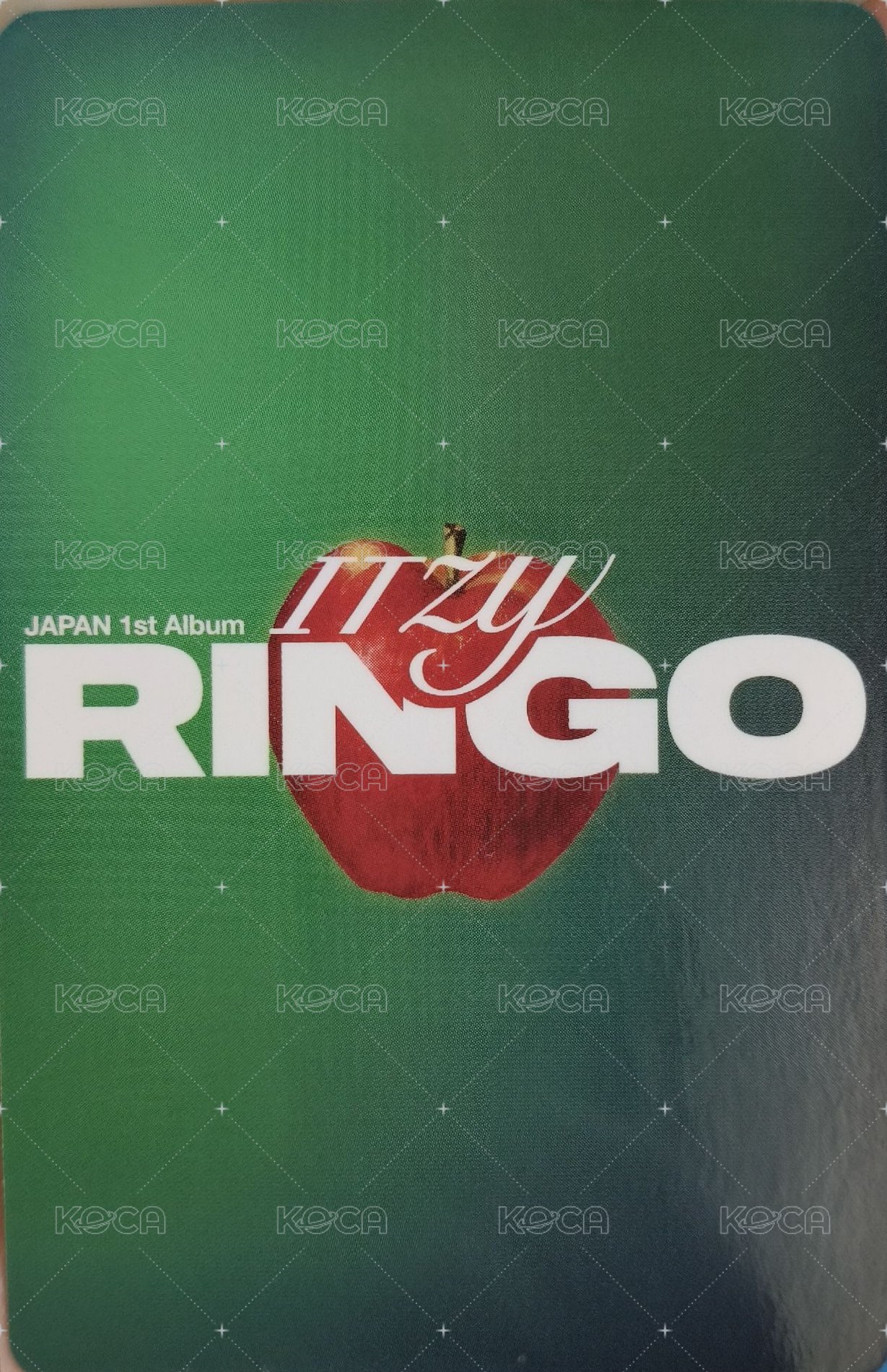 RINGO JYP JAPAN 東京 場限 幸運卡  背面