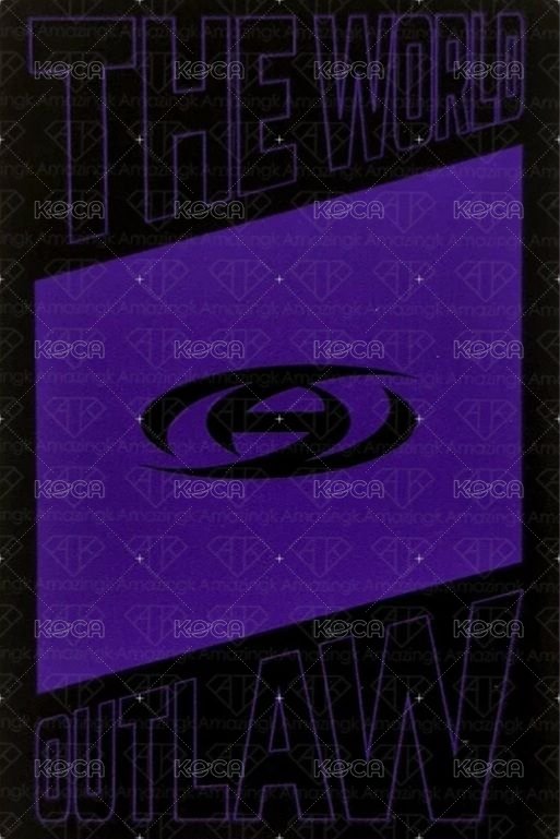 Outlaw 專輯卡 Diary ver. Unit 背面