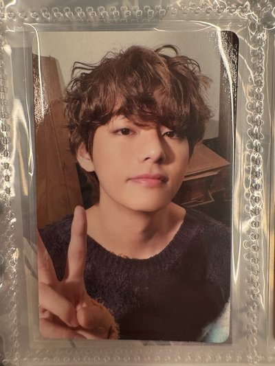 BTS 防彈少年團 金泰亨 V deco kit 隨機卡