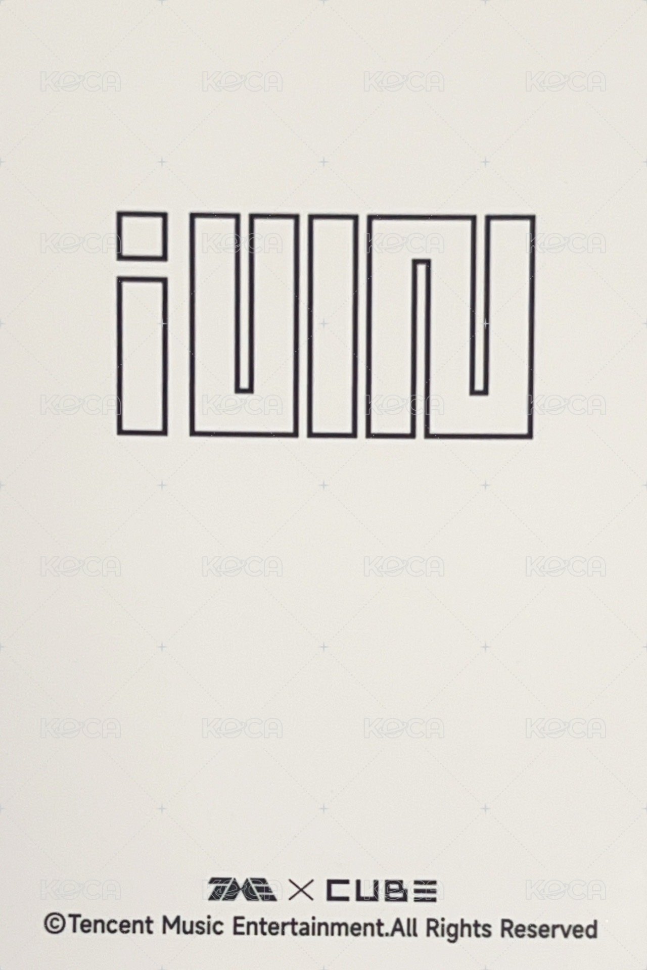 QQ音樂 星光卡 1星 2.0 背面