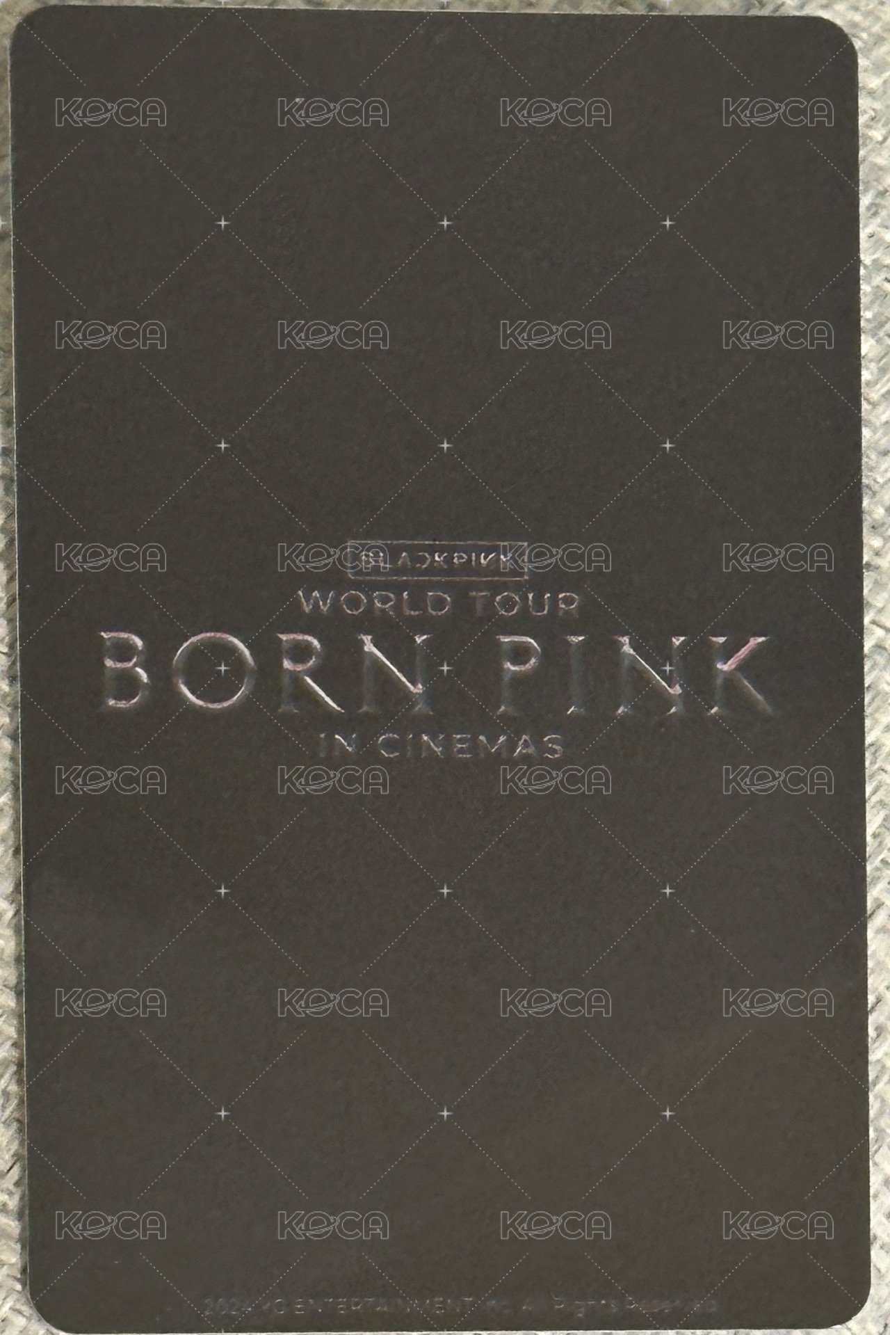 2巡電影 電影卡  背面