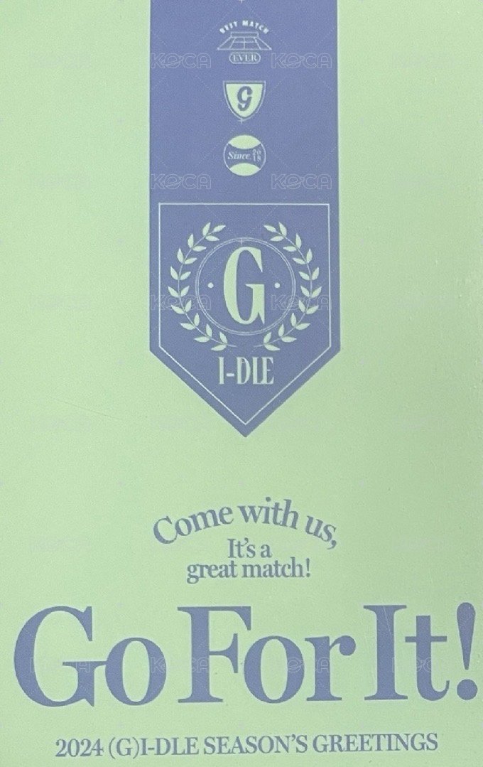 24’年曆 cube 特典卡  背面