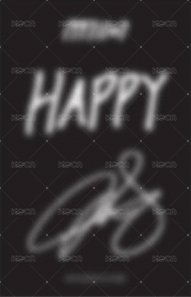 生日禮盒ver.5 周邊卡 SCARF-8 style 背面