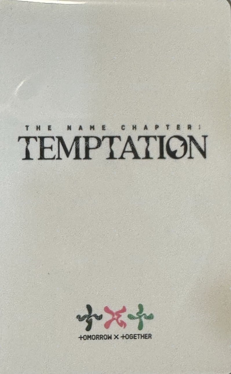 迷五 日咖 特典卡  背面