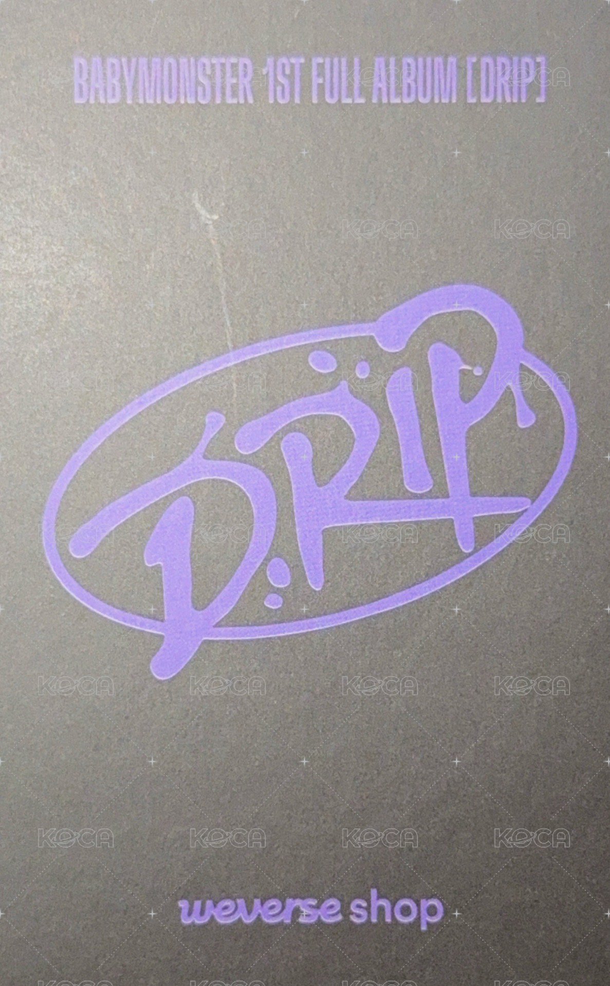 DRIP wvs 幸運卡 白色情人節 Ver.A 背面