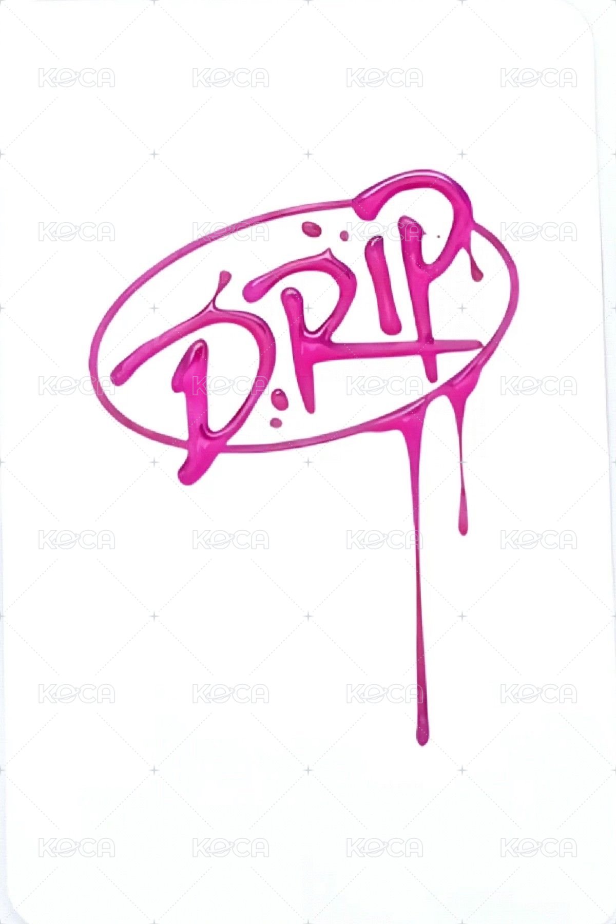 DRIP k4 線下 幸運卡  背面