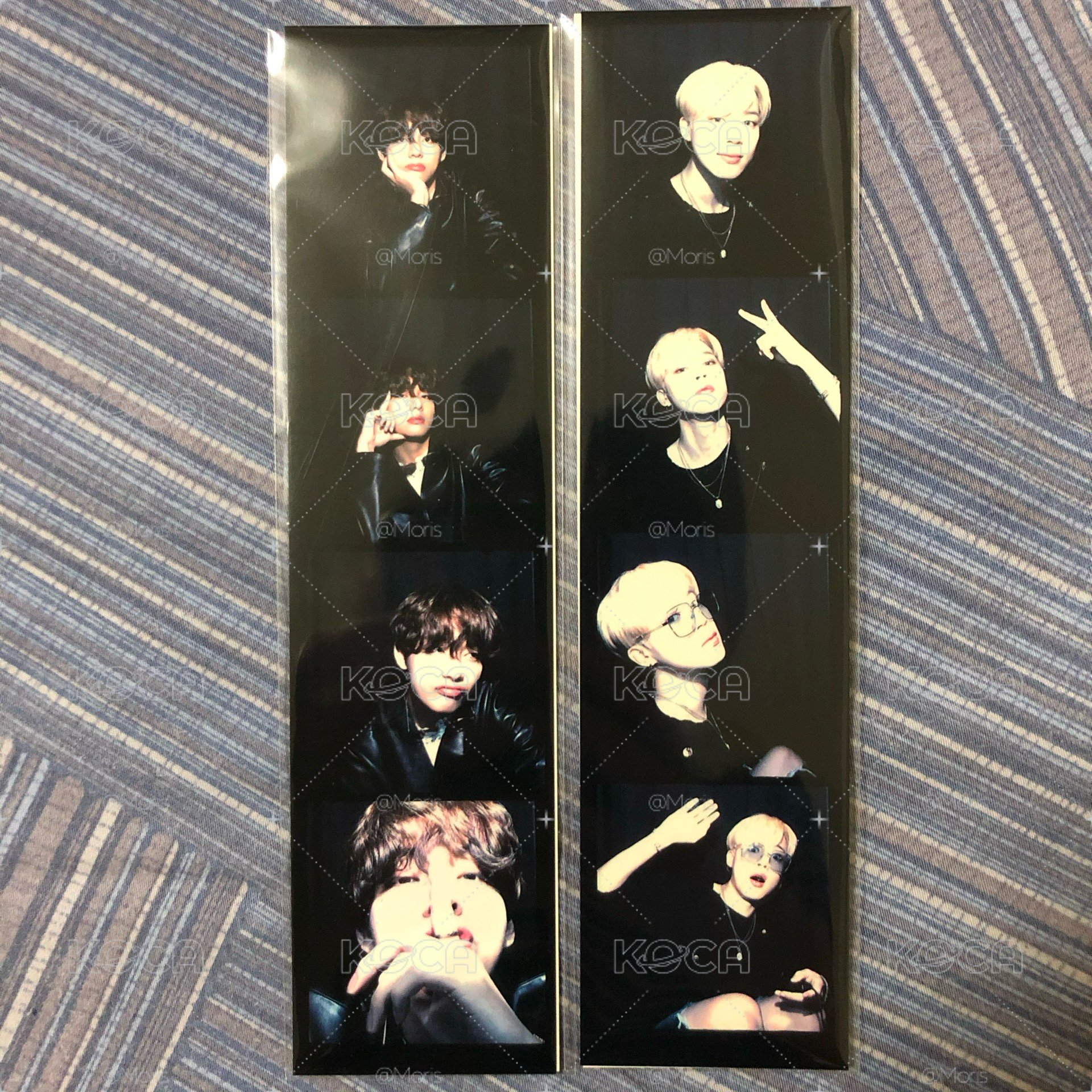 BTS 防彈少年團 Butter 特典 四格卡 人生四格 旻 泰