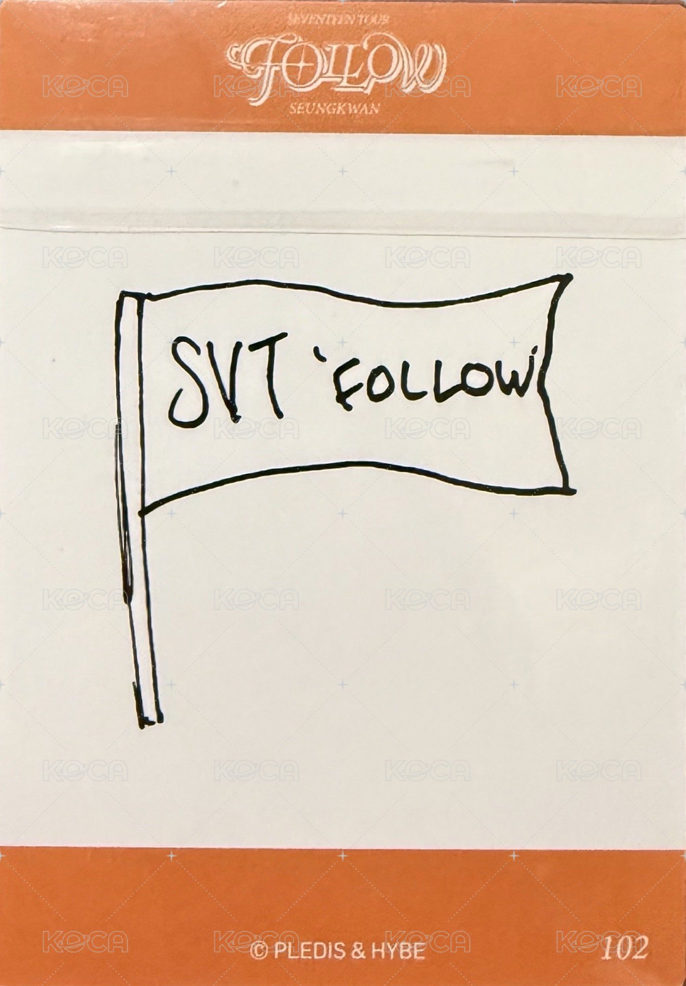 FOLLOW 隨機卡 ｜日巡卡包 背面