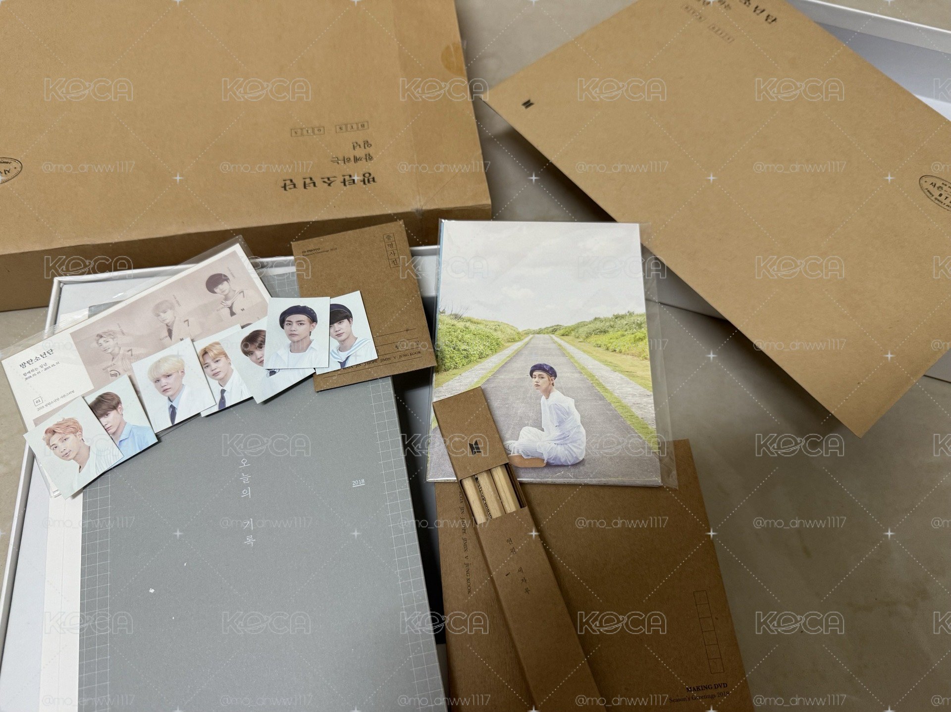 BTS 2018年曆