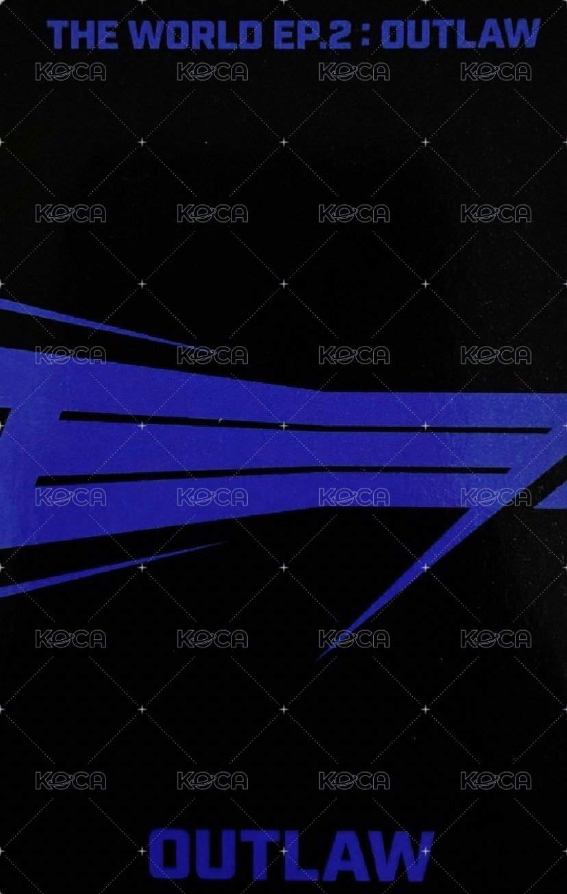 Outlaw 專輯卡 Platform ver. 1.2 背面