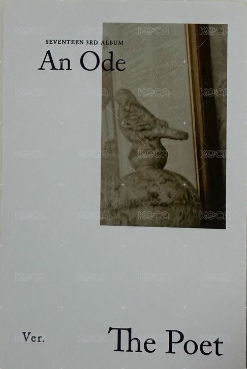 正三 專輯卡 The Poet ver. 背面