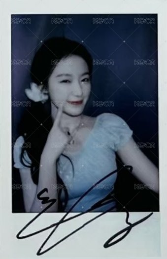 We are mu 6.0 幸運卡 拍立得 正面