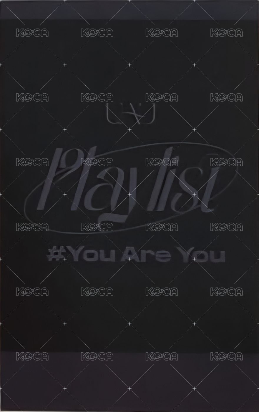 Playlist #You Are You ju 1.0 簽售卡 拍立得小卡 背面