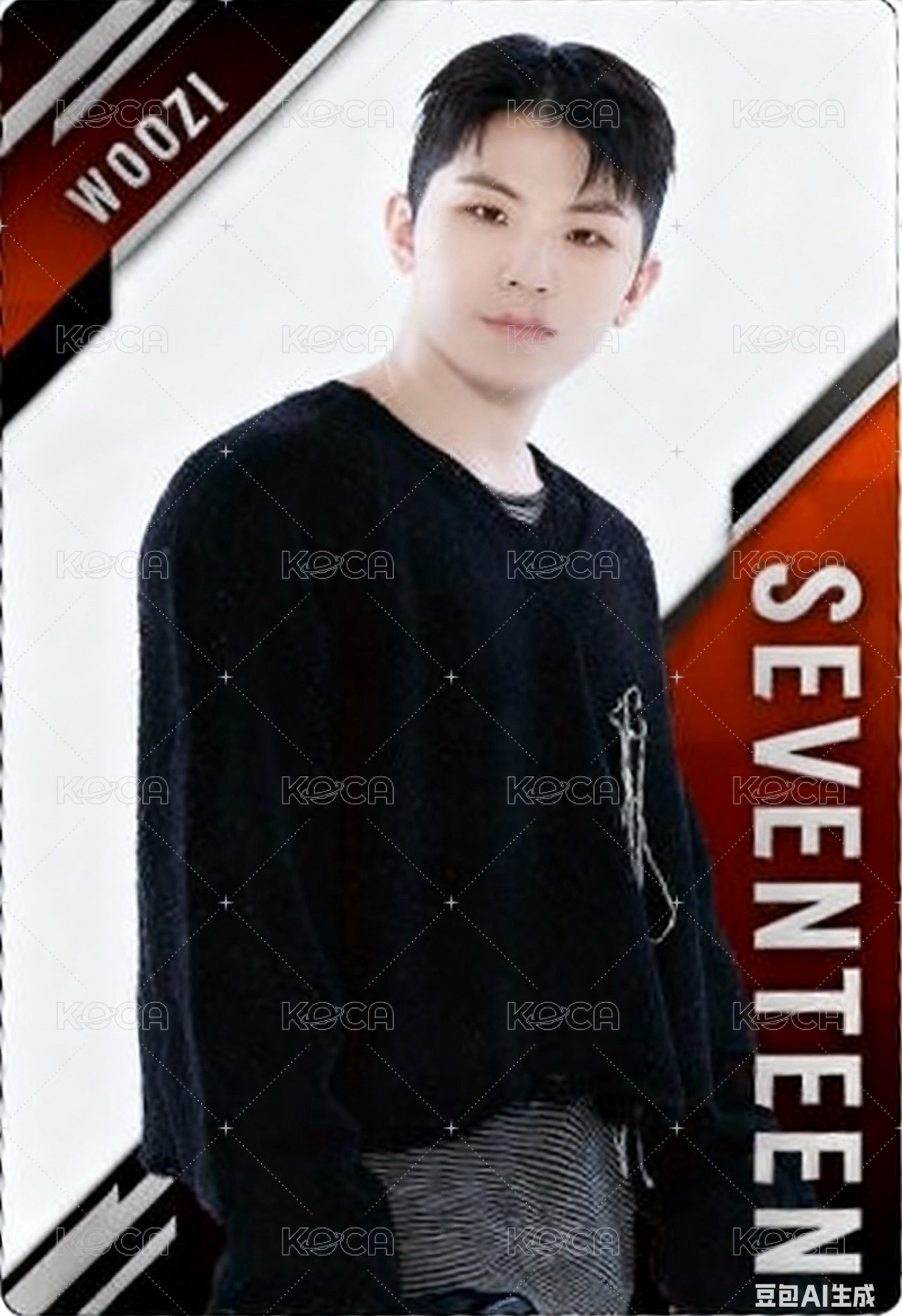 萬代聯名 周邊卡 威化餅乾貼紙 正面