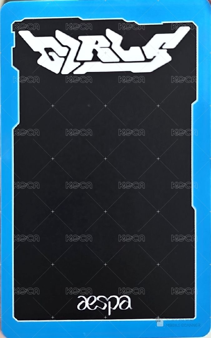 Girls kms 幸運卡 LD國慶線下 v4柚 背面