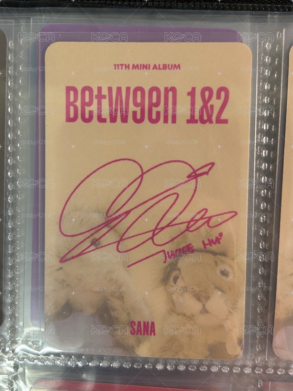 SANA between1&2專卡