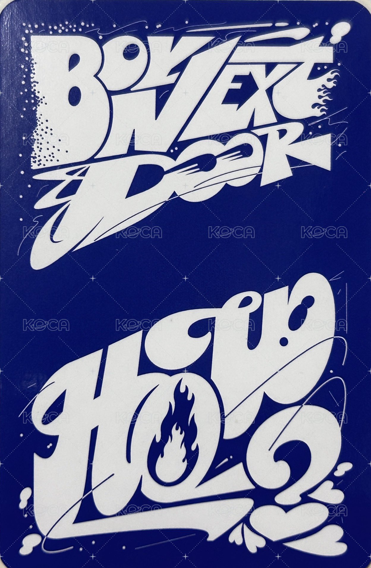 HOW? 隨機卡 現代百貨 快閃 2 背面