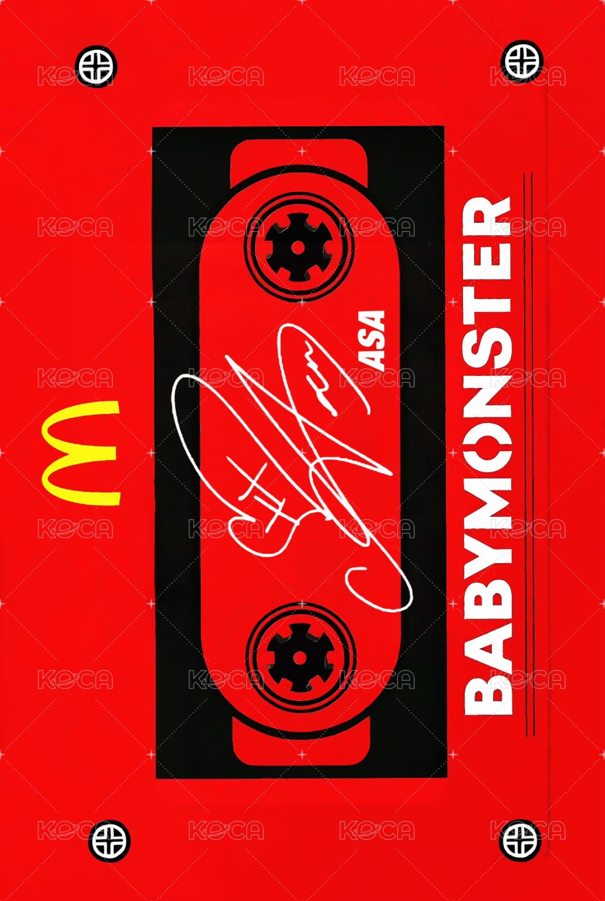 代言卡 香港麥當勞1.0 背面