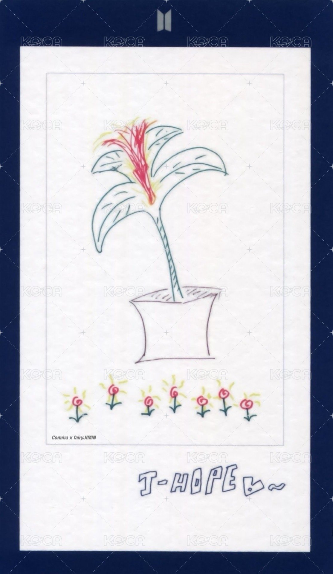 MAGIC SHOP 隨機卡 韓五期 訊息卡(1/5) 背面