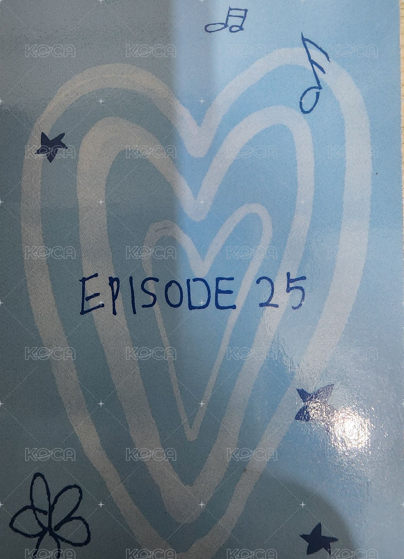 Episode 25 專輯卡  背面