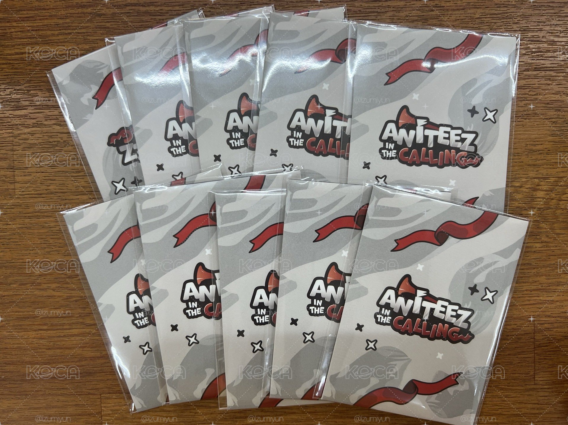 🏴☠️ANITEEZ IN THE CALLING快閃店隨機未拆卡包🏴☠️