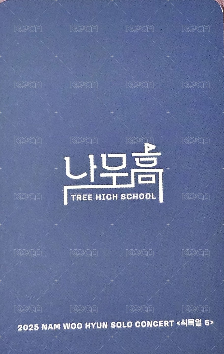 植木日5 隨機卡  背面