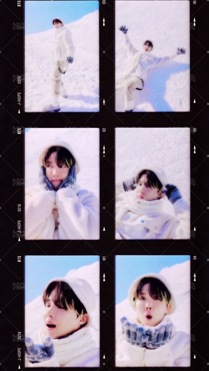 冬日寫真 周邊卡 2021 六格底片 隨機 正面