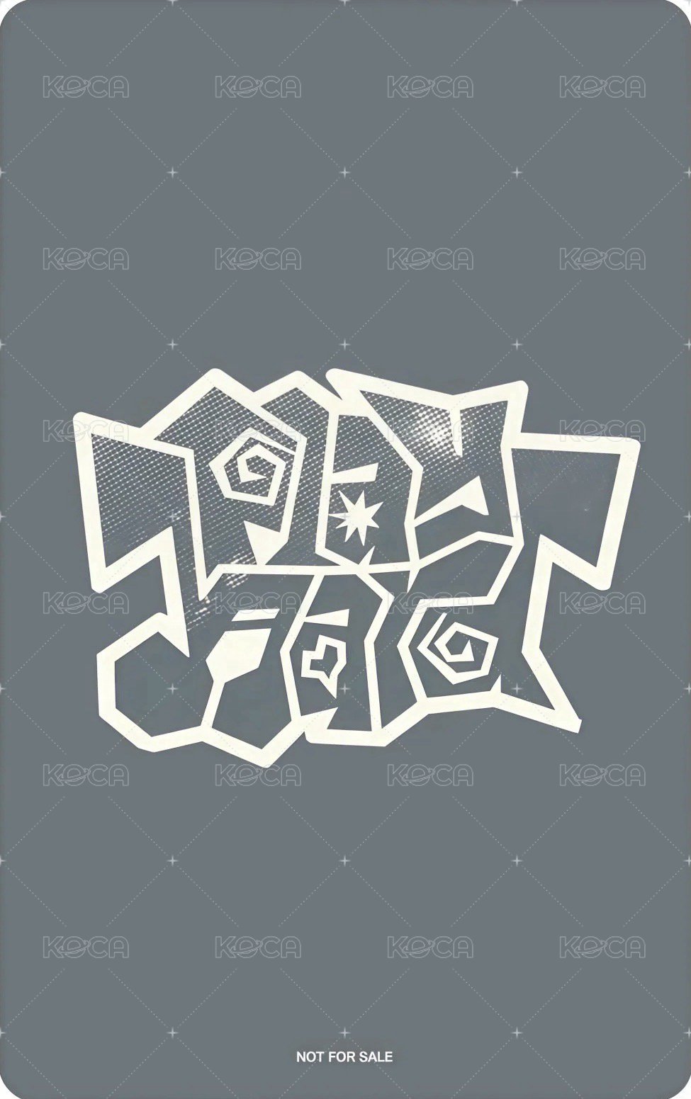 Play Hard tsutaya 特典卡  背面