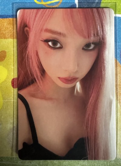 aespa karina pusspuss 雜誌卡