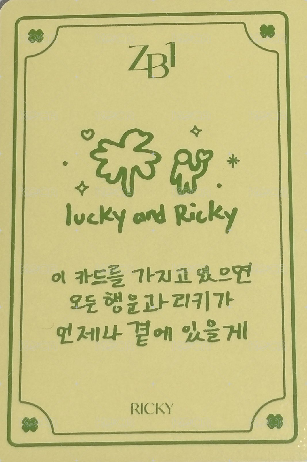 23'FC 隨機卡 閃卡銳 背面