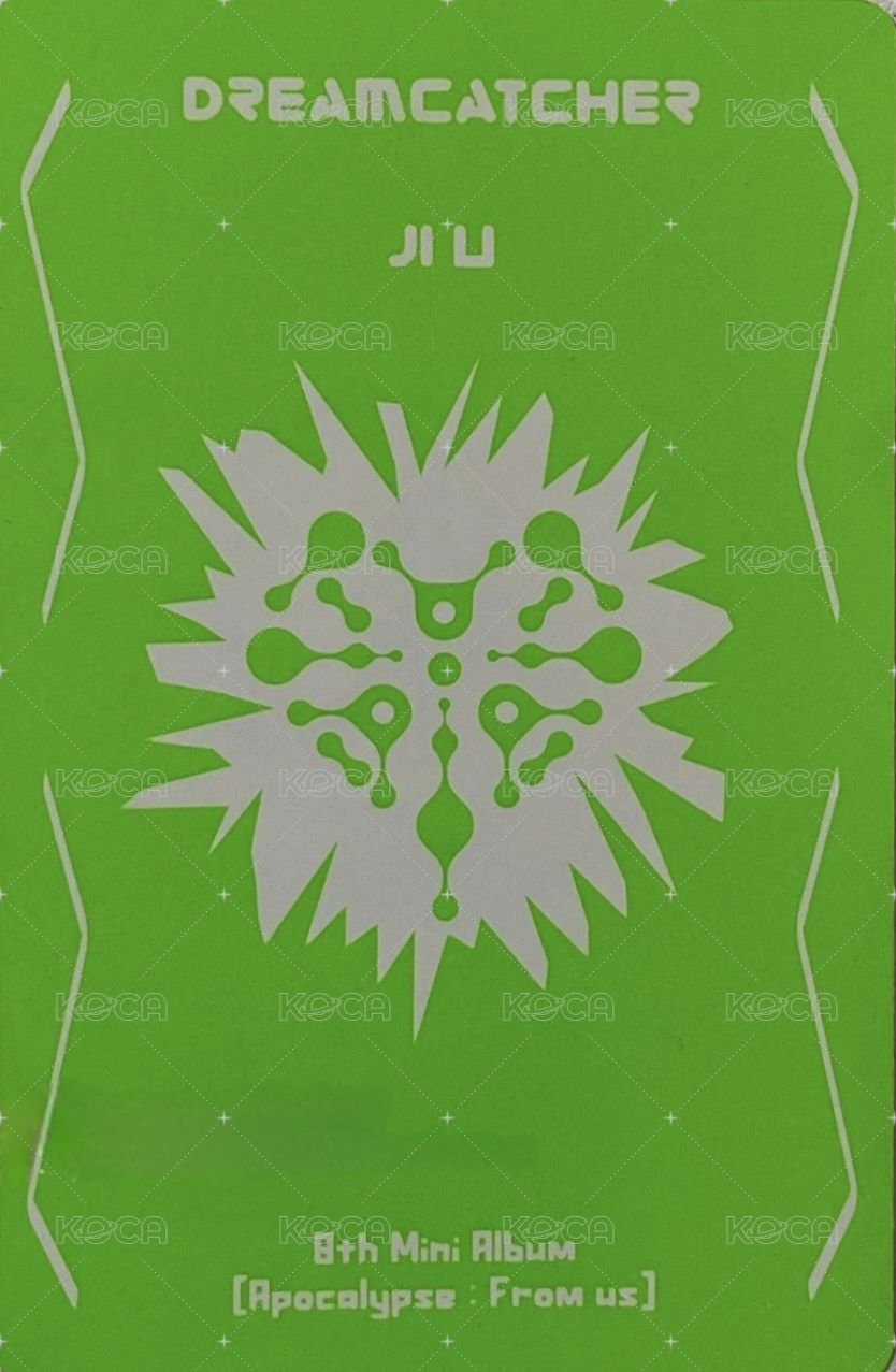 迷你八輯 專輯卡 (限量專專卡) 背面