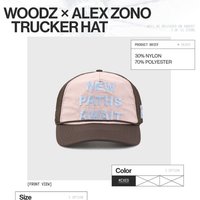 WOODZ x ALEX ZONO TRUCKER HAT