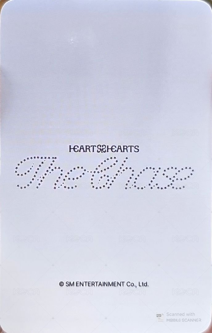 單一 dmm 幸運卡  背面