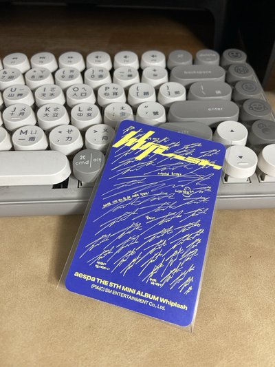 aespa Whiplash 專卡冬