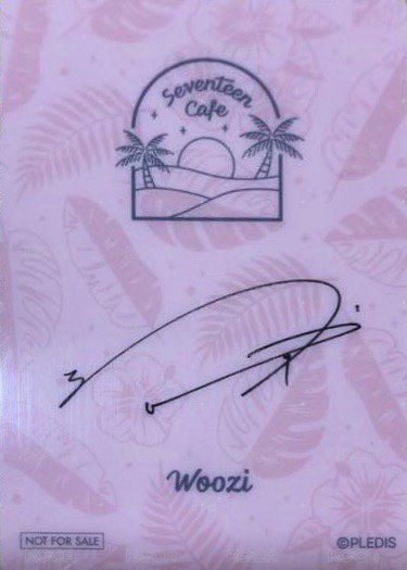 22’CAFE SR 入場卡 / 場限卡  背面