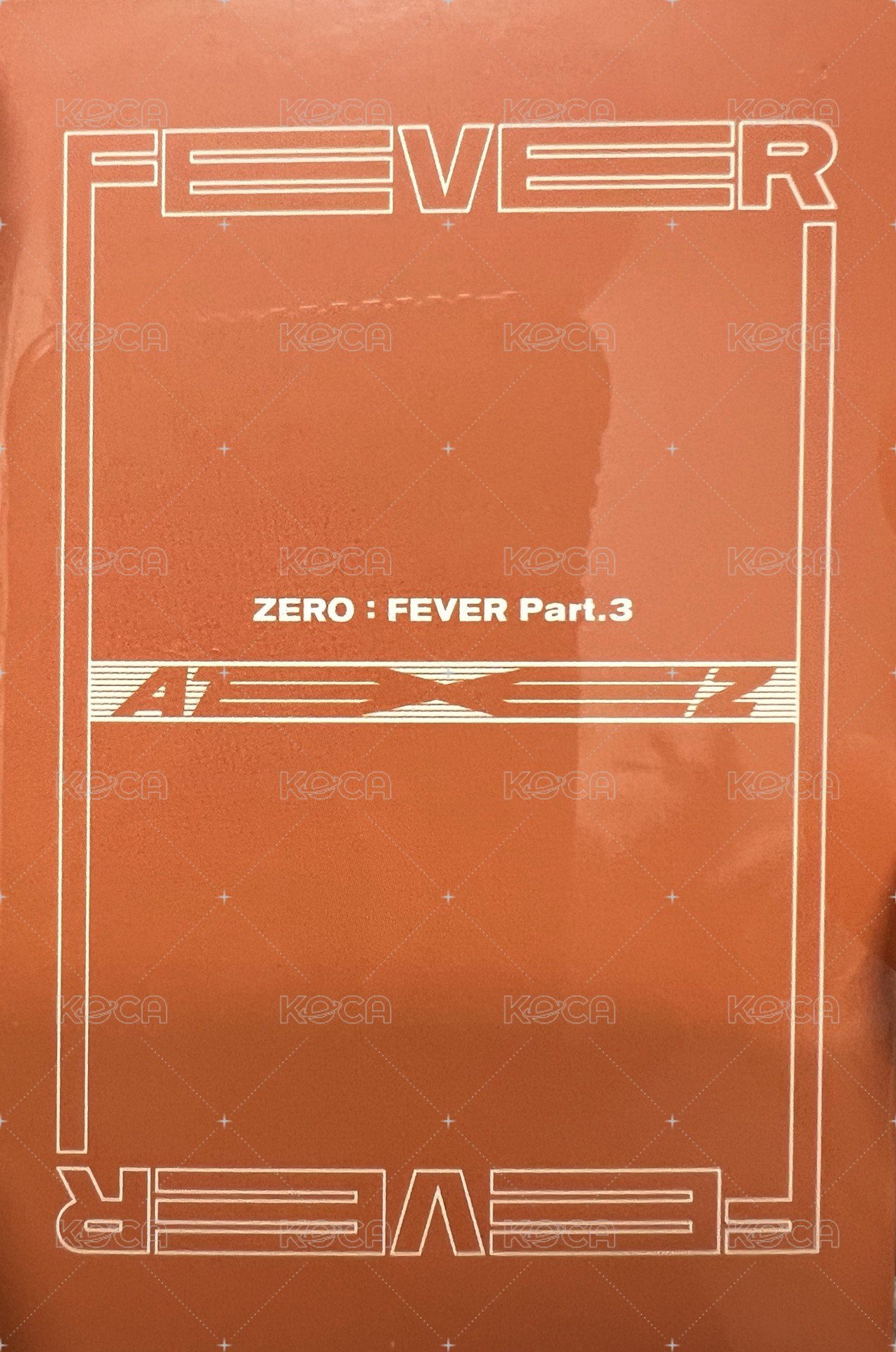 FEVER再版專 專輯卡  背面