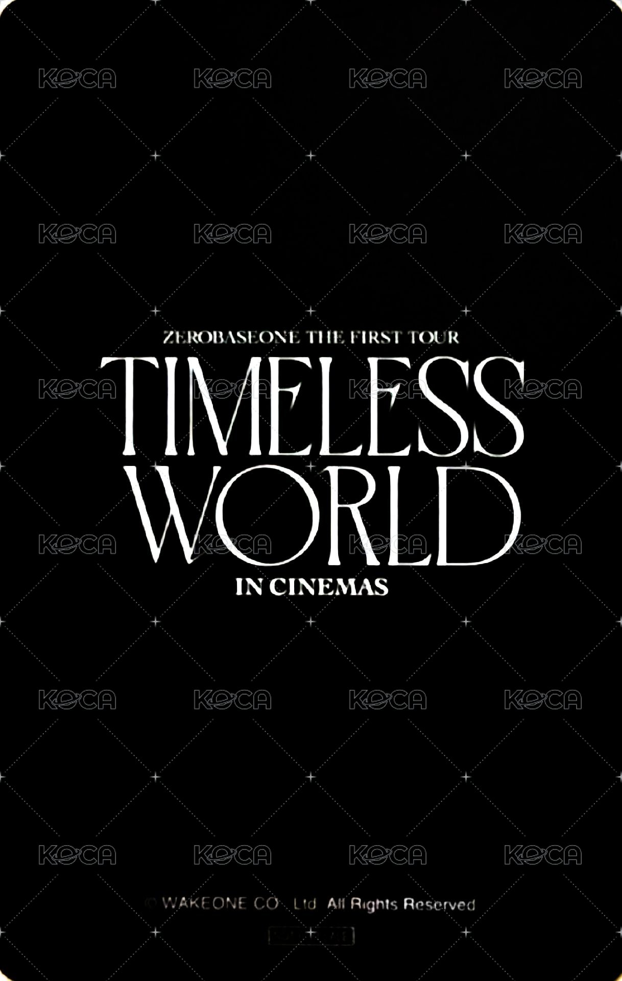 世巡TW 電影卡 日本 背面