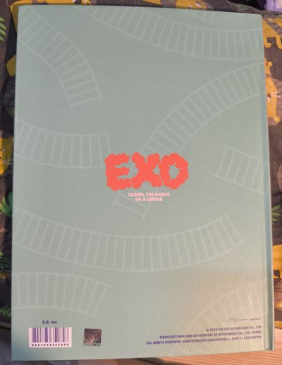 EXO爬梯子世界旅行幕後寫真